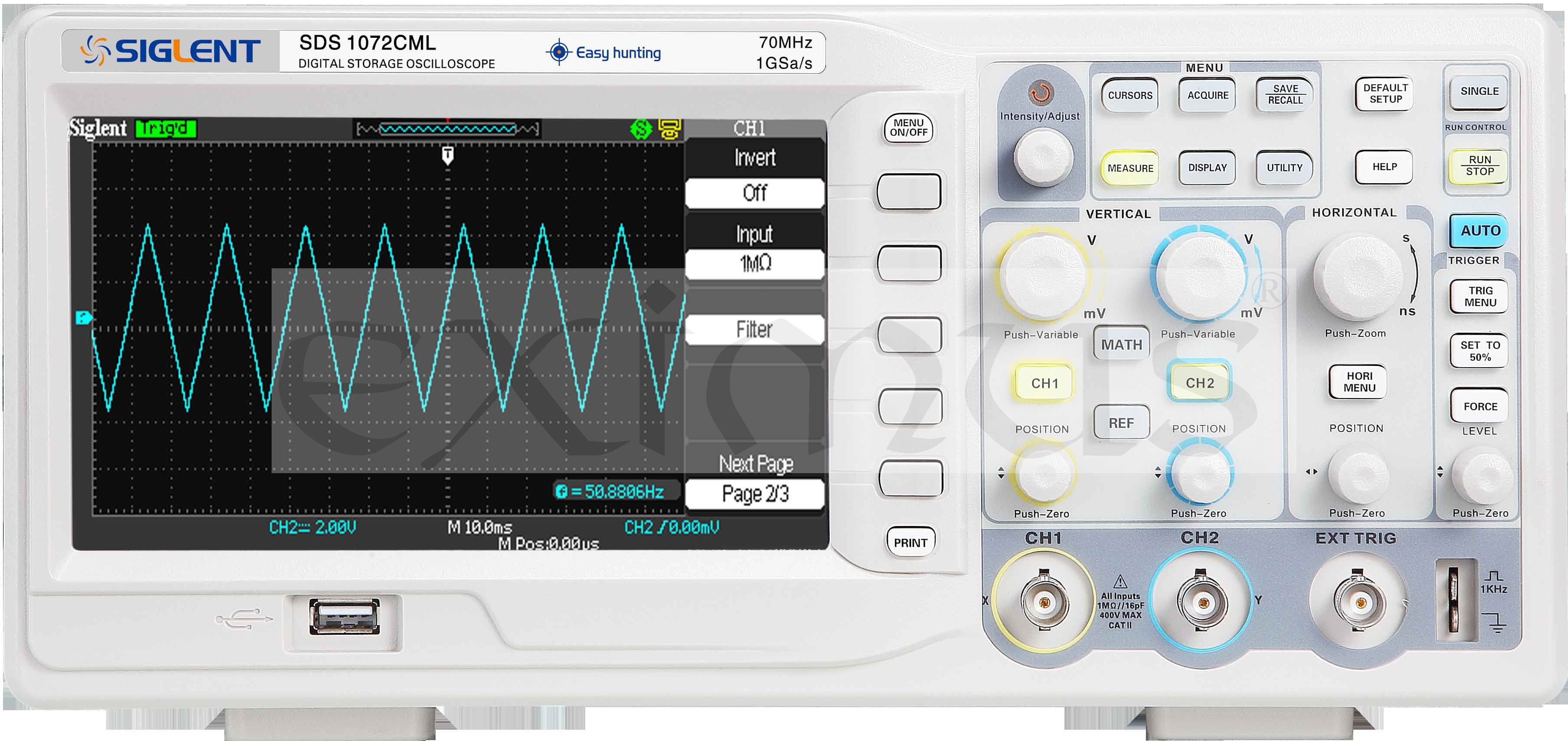 Osciloskop SDS1072CML (70Mhz)