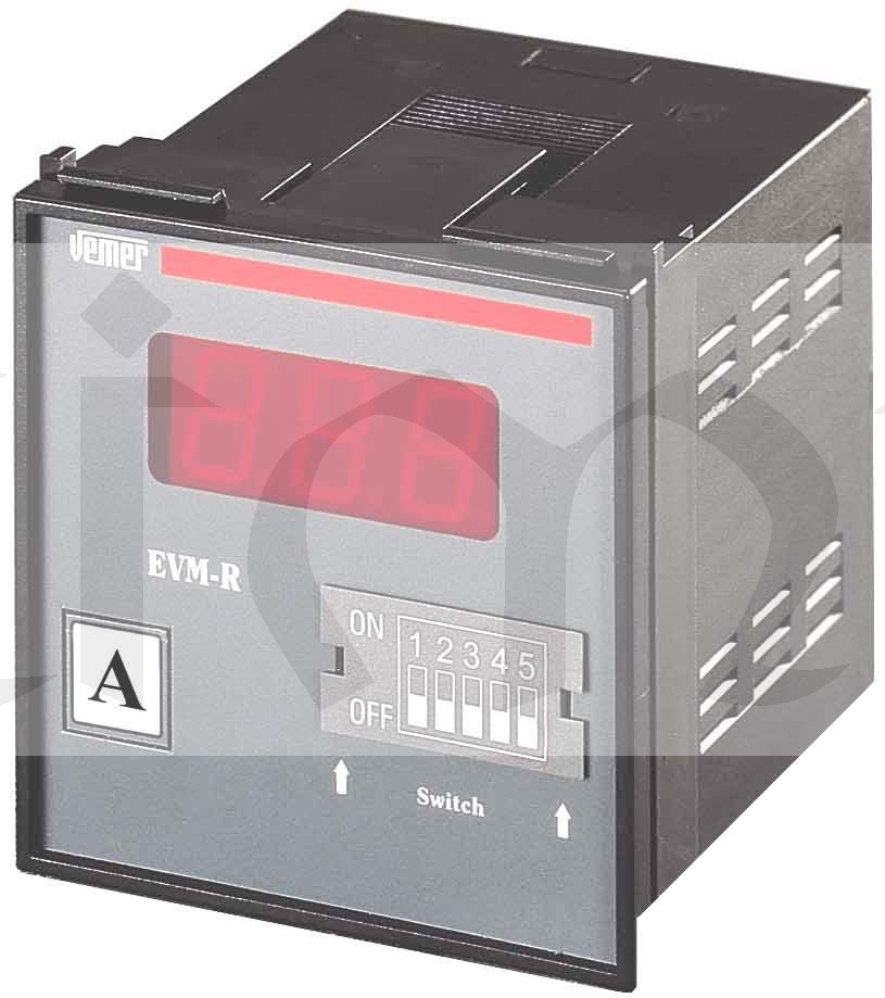 Ampérvoltmetr EVM-R, x/5A, 600V, nap.24Vac