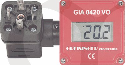 GIA 0420 VO - zobrazovač LCD do smyčky 4-20 mA