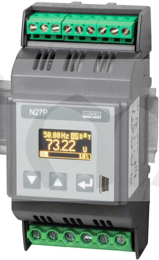 N27P-1100E0, x/1/5A, 2relé, RS485